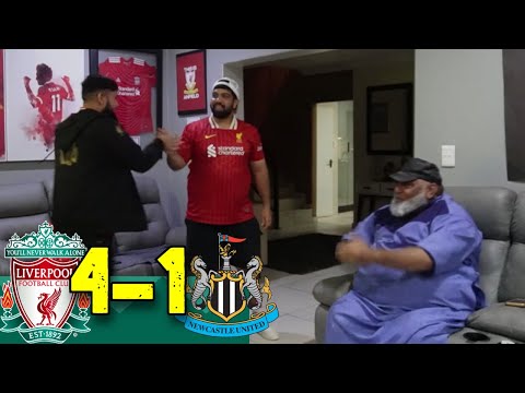 LIVERPOOL vs NEWCASTLE (4-1) LIVE FAN REACTION ! EKITIKE and WIRTZ are class!