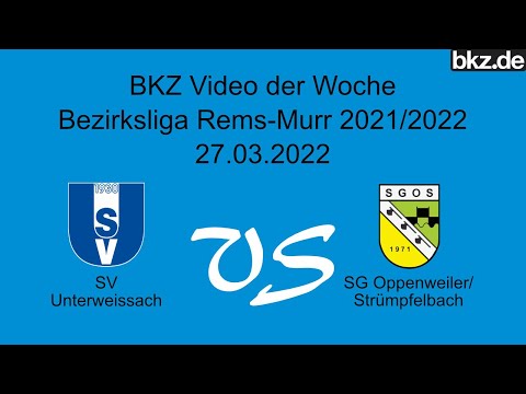 Fußball-Bezirksliga: SV Unterweissach - SG Oppenweiler/Strümpfelbach