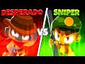 Desperado Vs Sniper Monkey In BTD 6