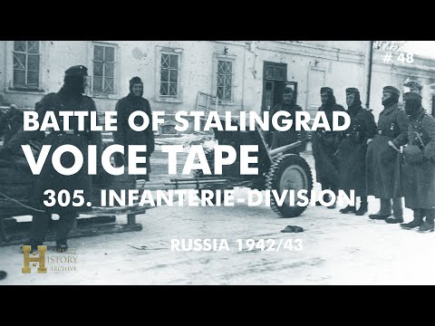 48 #Russia 1942/43 ▶ Battle of Stalingrad - Voice Tape PAK Anti Tank / 305. Infanterie-Division