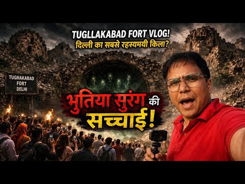 Tughlaqabad Fort Delhi full tour 2026 🇮🇳 | history, hidden facts & travel vlog