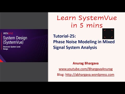 Tutorial-25: Phase Noise Modeling in Mixed Signal Systems