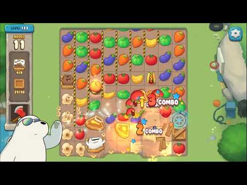 We Bare Bears match3 repairs level 123