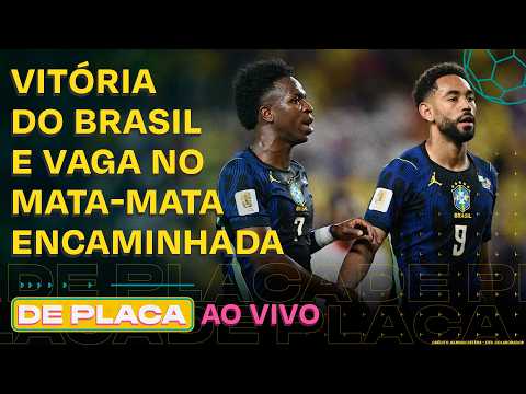 BRASIL 3X0 HAITI; RAPHINHA LESIONADO; ENDRICK TEVE MINUTOS; NEYMAR ENCARA ESCÓCIA |De Placa 19/06/26
