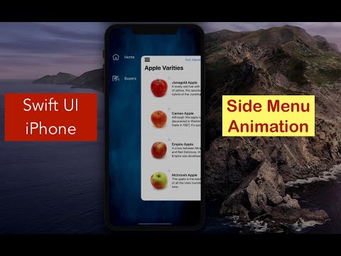 Custom Side Menu in SwiftUI