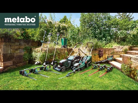 Akumuliatorinės vejapjovės RM 36-18 LTX BL 36, korpusas, Metabo video