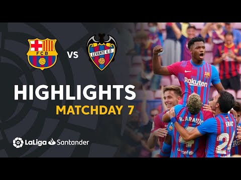 Resumen de FC Barcelona vs Levante UD (3-0)