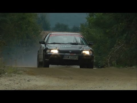 Rally Masters 2014 - Łukasz Zawadzki / Ewelina Krzywda - Honda CRX