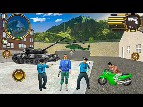 Retired Police Officer Simulator #1 - Tank and Helicopter - Android Gameplay