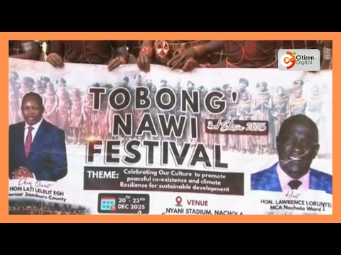 Jamii za wafugaji zasherehekea utamaduni wao Nachola, Samburu