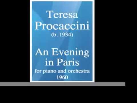 Teresa Procaccini (b. 1934) : 