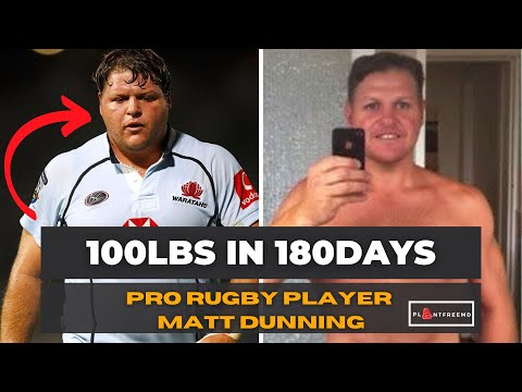 ????Rugby Star Matt Dunning LOST 102lbs By Going On This Diet!