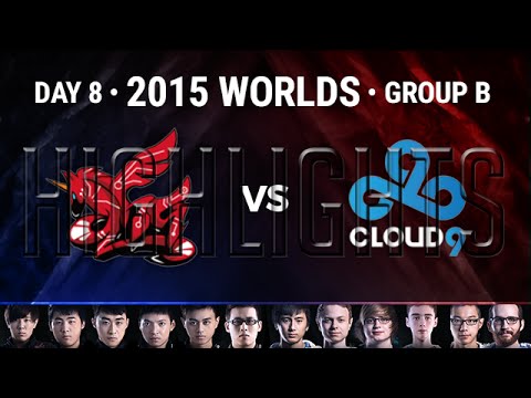 CLOUD 9 vs AHQ E SPORTS CLUB Highlights | TIE BREAKER 2015 LoL World Championship S5 | C9 VS AHQ