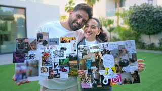 كتبنا اهداف السنة الجديدة !! فاجأتها ب سفرة !! ✈️