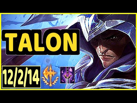 TALON VS SYLAS - 12/2/14 KDA JUNGLE GAMEPLAY GRANDMASTER I