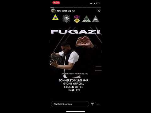 Farid Bang neues Lied mit Yonii Fugazi Instastory #repost#reupload