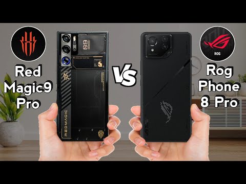 Red Magic 9 Pro vs ROG Phone 8 Pro
