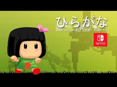Hiragana Pixel Party Switch Launch Trailer thumbnail