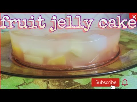 How to make Fruit Jelly Cake #Madebyhands