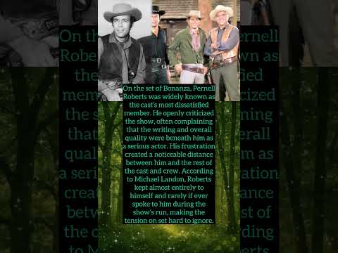 Pernell Roberts Barely Spoke to Michael Landon on the Bonanza Set 😳