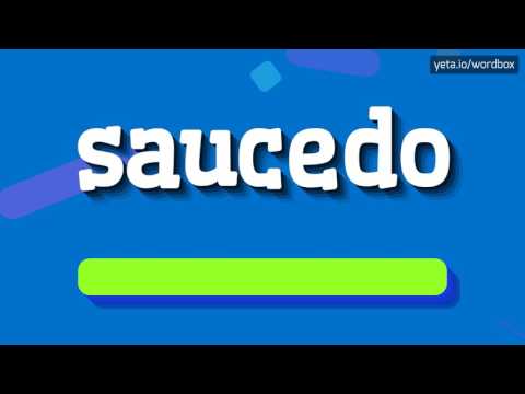 HOW TO SAY SAUCEDO? #saucedo