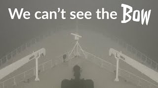 Can They See? Riding the World's LAST Ocean Liner Through Zero Visibility Fog: Queen Mary 2