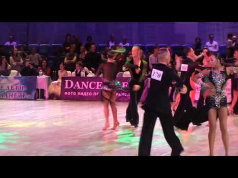 WDSF Youth Latin 1/4 samba Maxim Tsenbalov - Victoria Rozhina