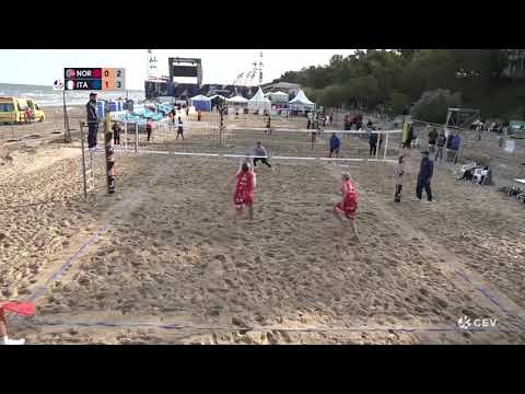 Mol.H/Berntsen (NOR) vs. Carambula/Windisch (ITA) Round 2 2020 European Championships