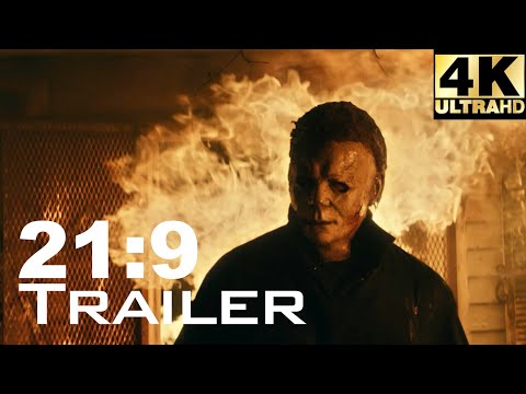 [21:9] Halloween Kills Ultrawide 4K Trailer (Upscaled) | UltrawideVideos