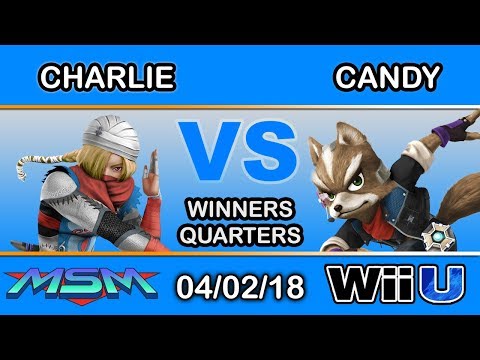 MSM 140 - Charlie (Sheik) Vs. Candy (Fox) Winners Quarters - Smash 4