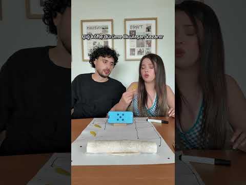 Çiğ köfte dürüme ilk ulaşan kazanır 🌯 | Kanalın en büyük rekabeti oldu 😂😂