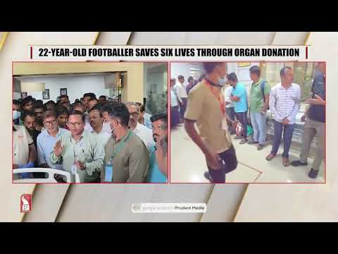 22-Year-Old Footballer Gives Six Patients a New Lease of Life 