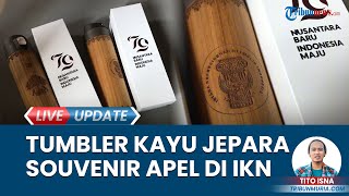 Tumbler Kayu Khas Jepara Jadi Suvenir Upacara HUT ke-79 RI di IKN, Pengusaha Muda Sae Wood Berbangga