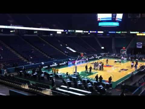 Siena college basketball warm ups