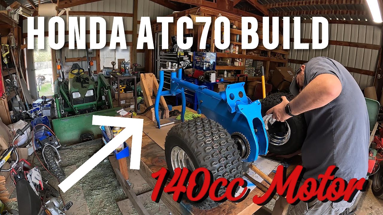 Honda ATC 70 Build! Part 1