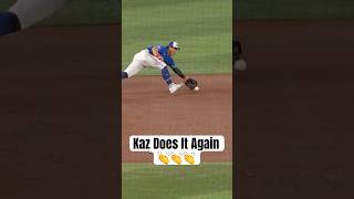 Kazuma Okamoto stays making fine defensive plays ???? ???? #MLB #BlueJays