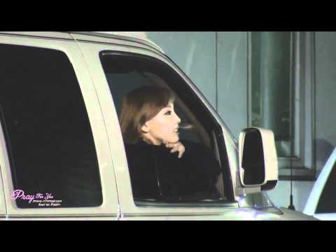 111030 Taeyeon Fancam after Inkigayo