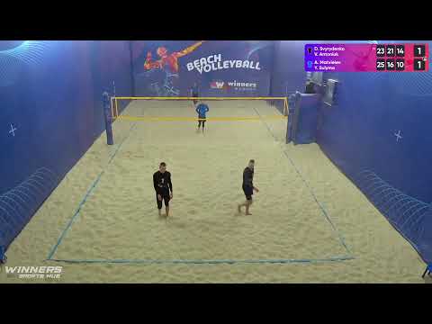 14:35 D. Svyrydenko / V. Antoniuk - A. Matvieiev / Y. Sulyma 04.01.2023 | Winners Beach Volleyball