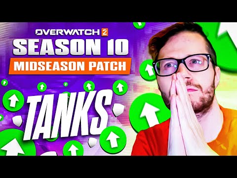 NEW MIDSEASON BUFFS TO SAVE TANKS!? - Overwatch 2 Patch Notes