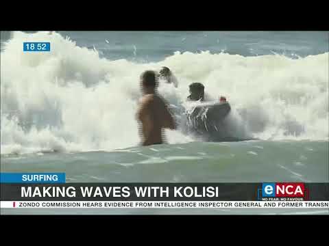 Making waves with Siya Kolisi