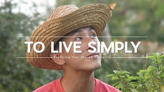 LIVE a SIMPLE LIFE  - Finding Meaning and Freedom