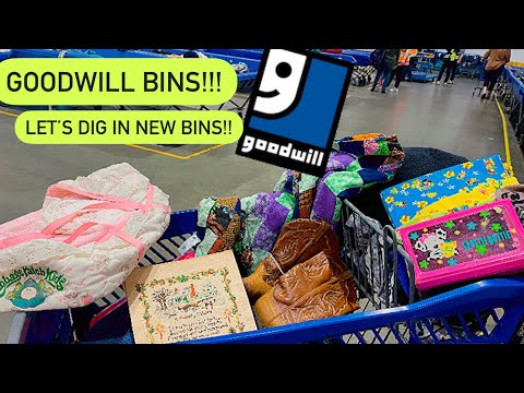 Let’s Go To Goodwill Bins! Lots of New Bins! Let’s Treasure Hunt For Reselling! Thrift With Me!