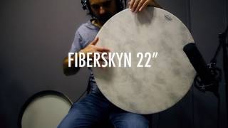 Video thumbnail for REMO Renaissance 22" vs Fiberskyn 22" Comparative Frame Drum by Cloud Music Store