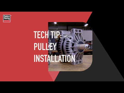 How to Install an Alternator Pulley | Delco Remy Tech Tip