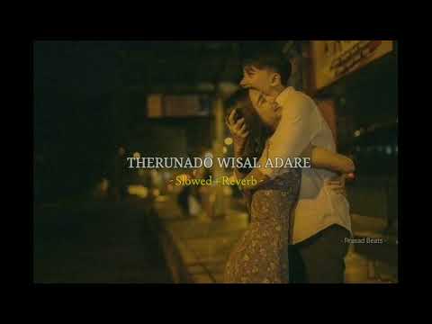 Therunado Wisal Adare | ( Slowed+reverb ) | තේරුනාදෝ විසල් ආදරේ | Yasas Medagedara