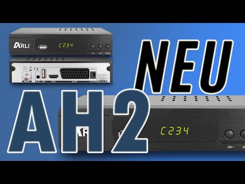 ARLI AH2 - Unboxing - Full HD FTA Sat Receiver