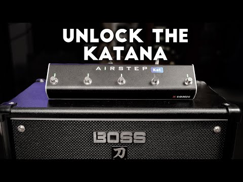 XSONIC Airstep Kat Edition KATANA MkII & I Footswitch with 5 Footswitches, 2 Control Modes(Change Presets, Toggle Effects), 300H Playtime, Modify Amp sound with BTS App for iOS and Android image 6
