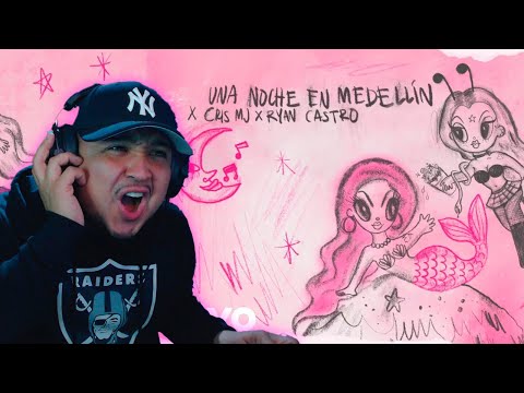 (REACCION) KAROL G, Cris Mj, Ryan Castro - UNA NOCHE EN MEDELLÍN (REMIX) (Visualizer)
