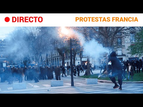 FRANCIA: 10ª JORNADA de PROTESTAS en contra de la REFORMA de PENSIONES de MACRON | RTVE