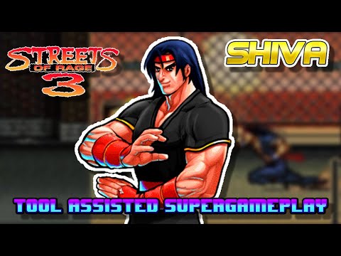[TAS] Streets of Rage 3 (Bare Knuckle III) Shiva Hard
